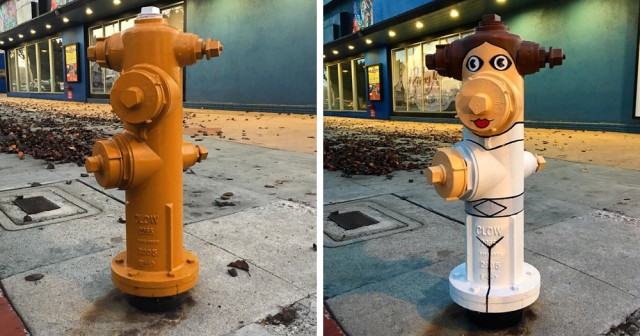 Этого парня давно ищет полиция, но безуспешно, поэтому улицы Нью-Йорка продолжают пополнять новые арт-объекты
