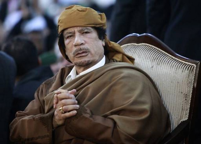 Вспомним полковника Каддафи