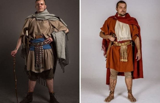 Как одевались древние римляне в холодную погоду