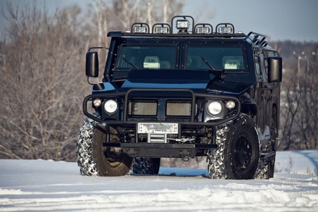 Люксовая модификация бронированного ГАЗ "Тигр"