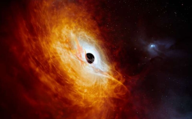 Квазар J0529-4351 в 500 триллионов раз ярче Солнца