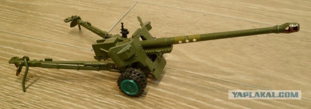 Пушки металлические СССР масштаб 1/43