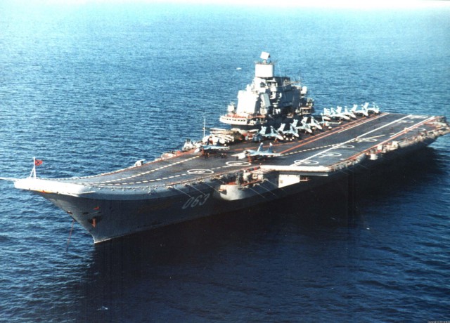 WSJ раскритиковал экипаж и оснащение авианосца «Адмирал Кузнецов»