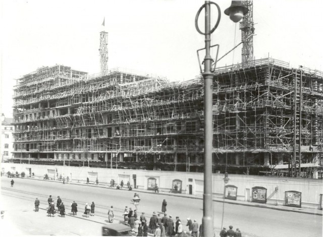 Как строили гостиницу "Москва" (1933-1937)