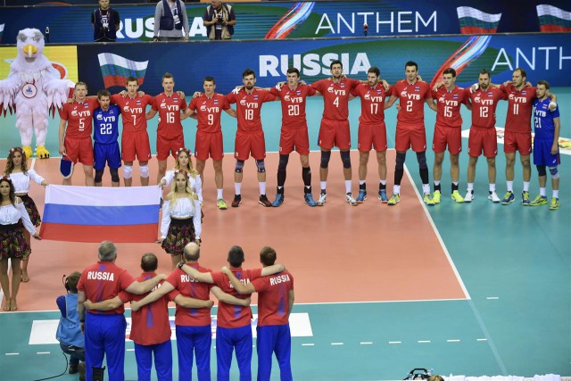 Сборная России по волейболу — чемпион Европы