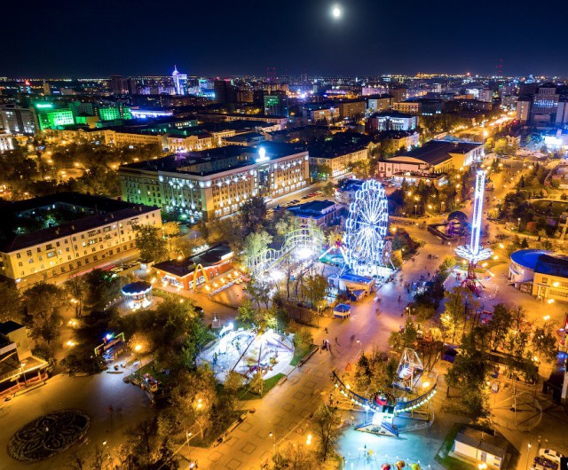 Тюмень с высоты: первый русский город Сибири