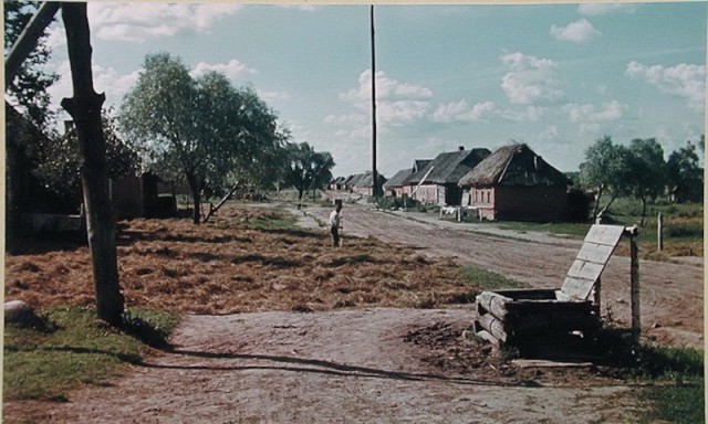 Немецкие фотографии русской деревни 1942-1943 гг. Фотограф Асимус Реммер