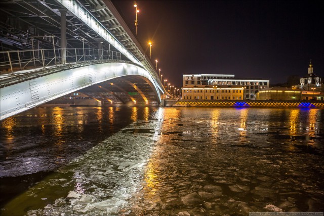 Москву сковали льды