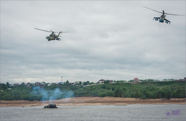 Про форсирование водной преграды