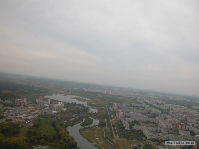 Челябинск с вертолета