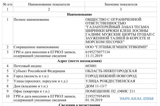 «Тыдыщенгоу, плефагоу и кони»: Нижегородский депутат креативно переименовал свои компании