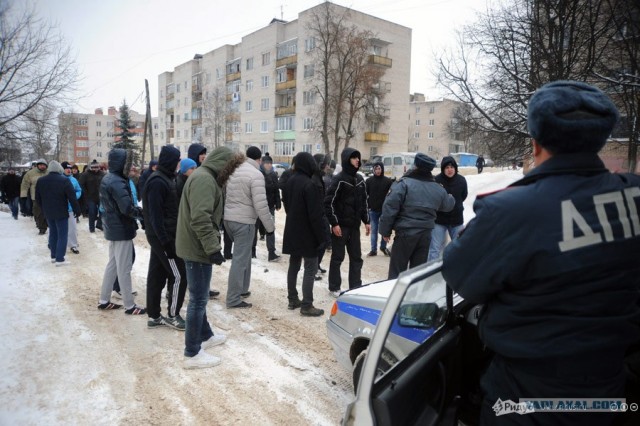 Московские болельщики съехались в Малоярославец...