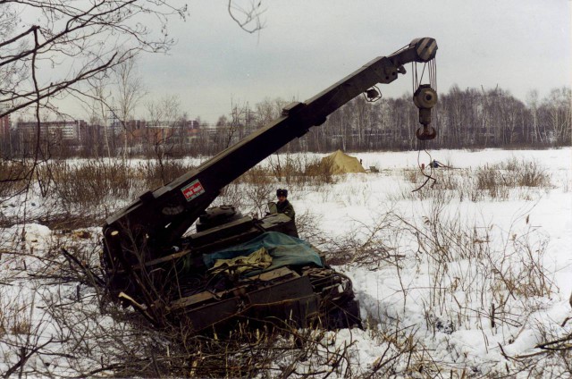 Раскопки огнеметного танка ОТ-34/76