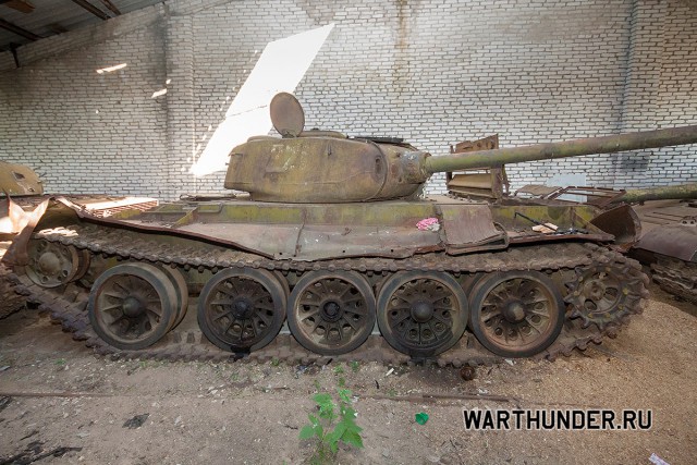 Разработчики военной игры отреставрировали Т-44