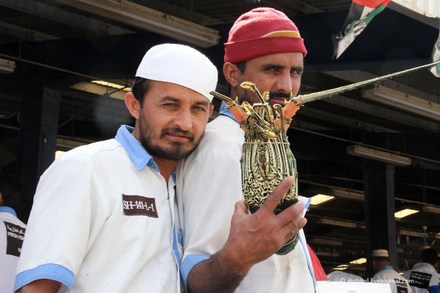 Рыбный рынок в Дубае