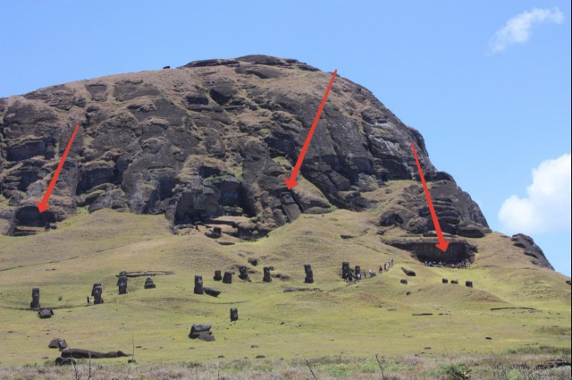 Где рождались статуи острова Пасхи