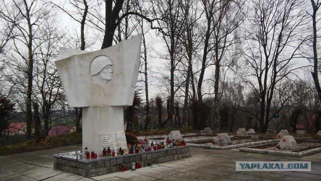 Поляки почтили память павших советских солдат