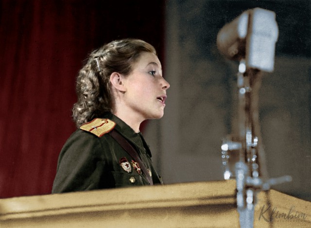 Ожившие фотографии СССР во время Второй мировой войны