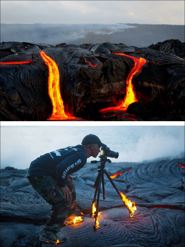 За кадрами некоторых фотографий