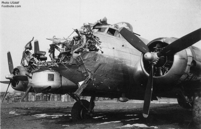 Необычная история бомбардировщика В-17