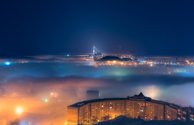 Владивосток с высоты: русский Сан-Франциско