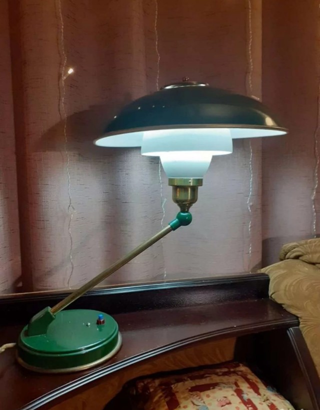 Настольные лампы и бра из СССР