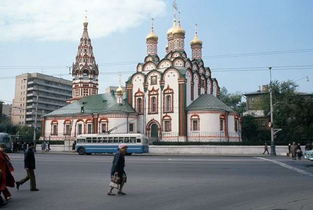 Немного советской Москвы в цвете