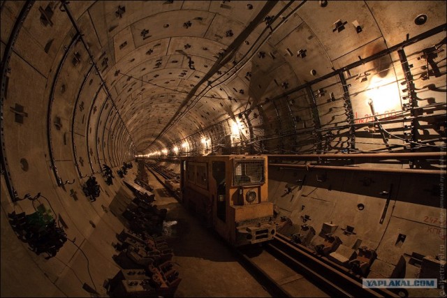 Метрострой - прогулка по строящейся ветке метро