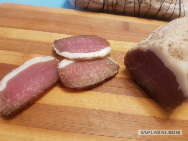 Вяленое мясо или полендвица по-белорусски