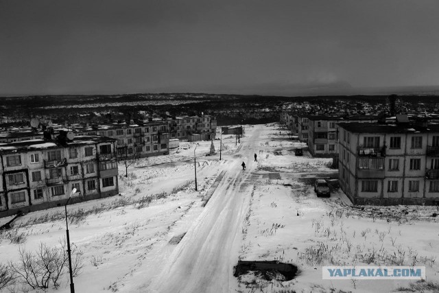 Город-призрак на Курилах.Жизнь военного городка на острове Итуруп. Фотоистория Олега Климова.