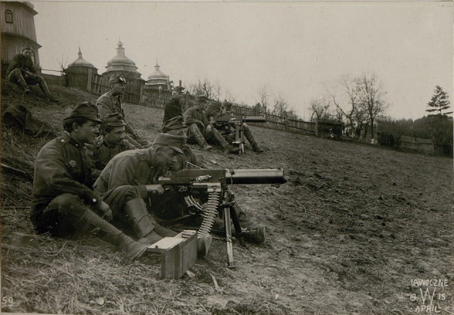 Пулеметы первой мировой войны.