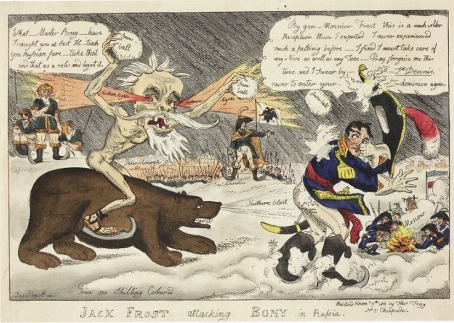 Россия в английской карикатуре 19 века