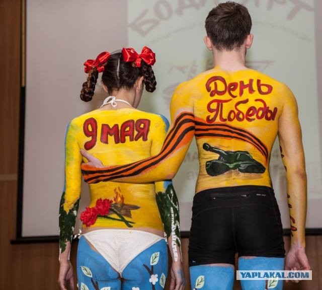 Почему все носят георгиевскую ленту неправильно