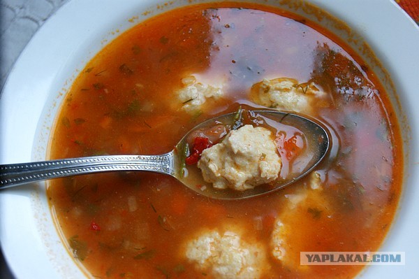 Острые томатные супы, Mitsv + FrauMarta = помидор