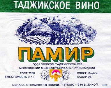 Алкоголь времен СССР