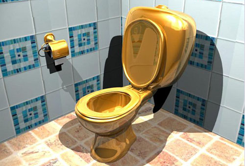 Мрамор и позолота: роскошный туалет для ректора УрГЭУ