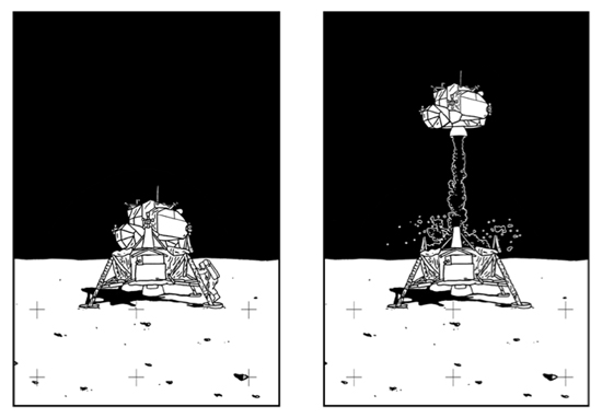 Возвращение космонавта на Землю