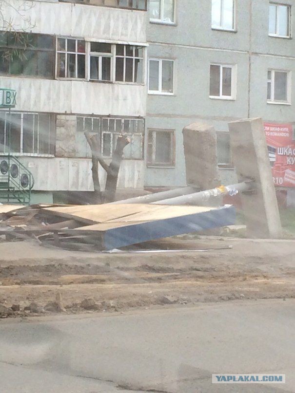 В Омске шторм!