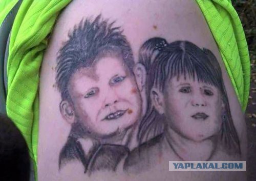 Какой НЕ должна быть татуировка!