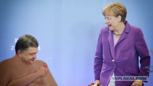 Меркель и Порошенко