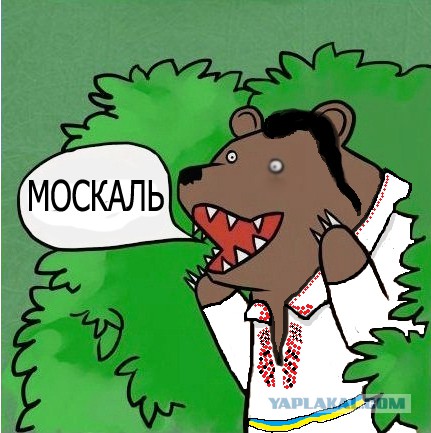 Бий москаля!