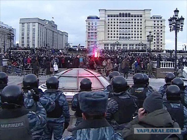 Массовая драка в Москве
