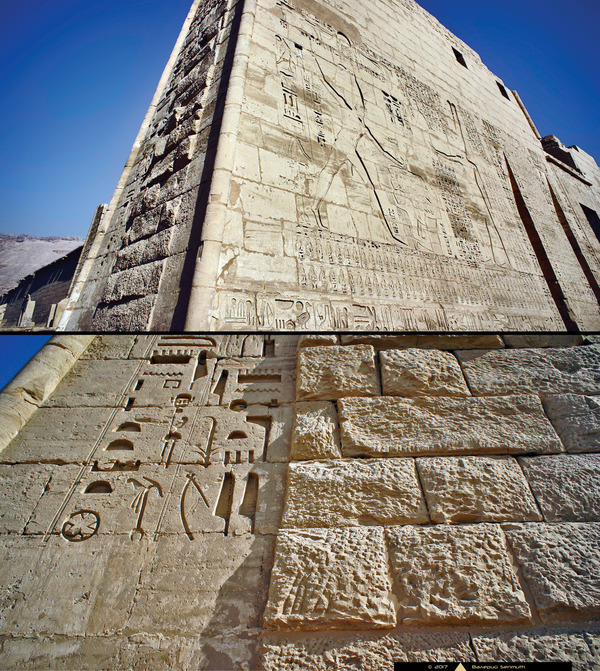 Необычные мегалитические и "изогнутые" камни в египетском Храме Хефрена