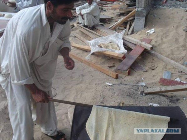 Настоящий пакистанский лаваш