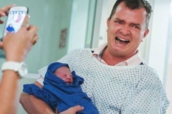 Эмоции мужчин, побывавших на родах