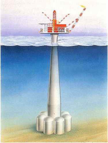 Нефтяная платформа на ножке