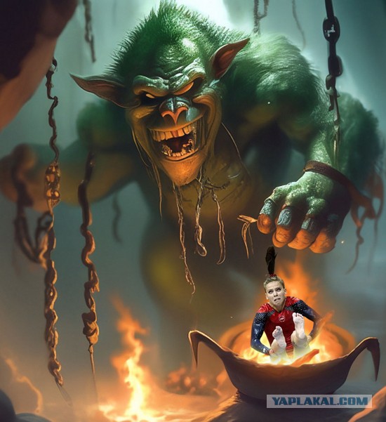 Фотожаба Гимнасточка