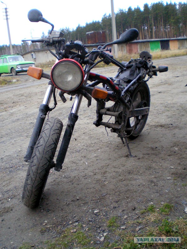 Восстановление скутера Honda Giorno