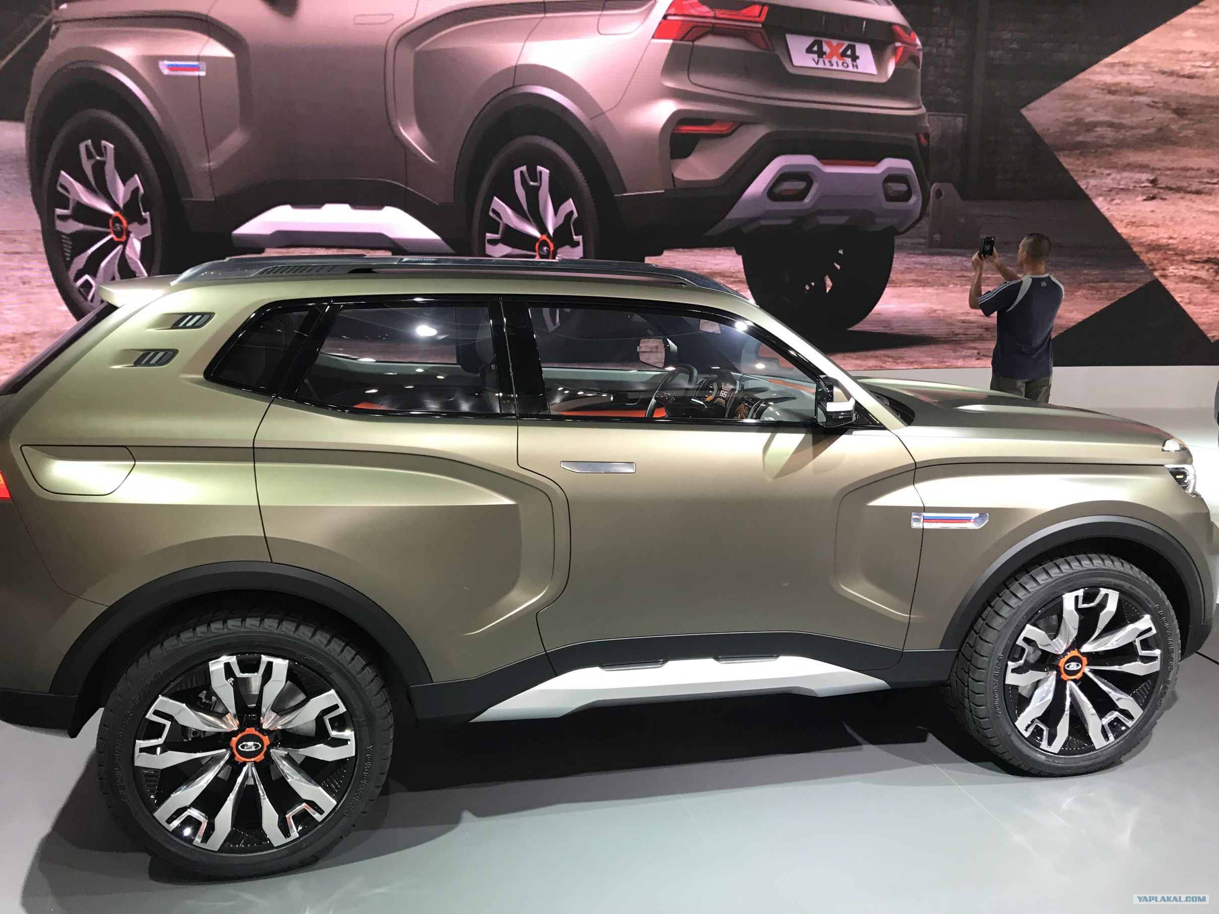 Брутальная Lada 44 Vision: прообраз новой Нивы Брутальная Lada 44 Vision: прообраз новой Нивы