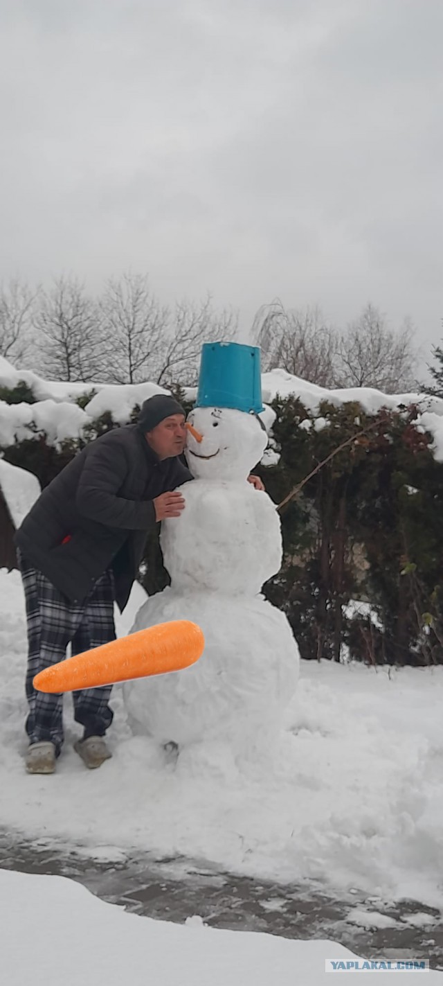 Лучший снеговик